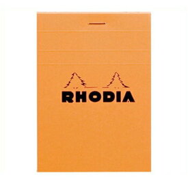 【10%OFFクーポン】RHODIA ブロックロディア ライン No.12 横罫 オレンジ メモ帳 メーカー品番cf12600・8個までメール便にて発送いたします