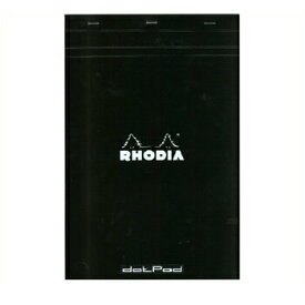 【10%OFFクーポン】RHODIA ロディア ドットパッド No.19(A4+) ブラック メーカー品番cf19559・1個までメール便にて発送いたします