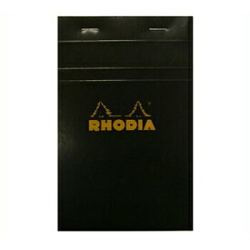 【10%OFFクーポン】RHODIA ブロックロディア No.14 ブラック メモ帳 メーカー品番cf142009