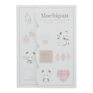 カミオジャパン ダイカットカバー付 メモ もちもちぱんだ プレゼント ギフト