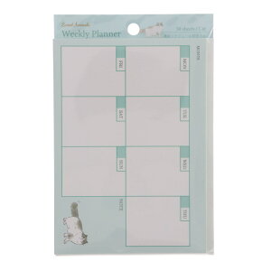 パインブック メモ帳 ライフ メモ スイートアニマルズ マンスリー ネコ 50枚 かわいい プレゼント