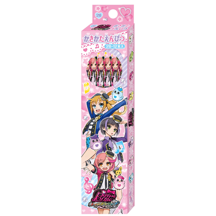 楽天市場 新入学アイテム キャラクターステーショナリー プリティーリズム レインボーライブ 鉛筆2bダース 文具の森 楽天市場店 楽天市場 新入学アイテム キャラクターステーショナリー プリティーリズム レインボーライブ 鉛筆2bダース 文具の森 楽天市場店