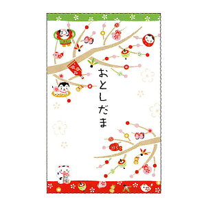 フロンティア 2023年 お年玉 ぽち袋 お正月飾り 5枚入り お祝い 三つ折り用 お年玉袋 限定 和柄