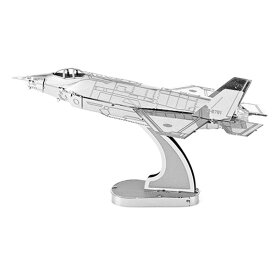 テンヨー メタリックナノパズル 航空自衛隊 F-35 （A version） 立体パズル 精密モデル 美しい ギフト プレゼント 知育玩具 おうち時間 大人の趣味