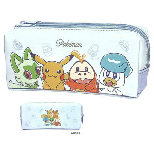 CM ポケットモンスター ツインファスナーマルチケース HAPPY HAPPY DAY! カミオジャパン ペンケース コレクション 新入学 祝い グッズ プレゼント