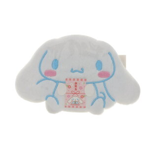 サンリオ シナモロール フカフカ座り ポチ袋 1枚入り 封シール付 巳年 三つ折り用 祝儀袋 お年玉袋 2025年 キッズ グッズ プレゼント