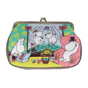 畳刺繍ペンポーチ がま口 New Life Collection ムーミン ホテル 刺繍縫製品 小物入れ オシャレ ポーチ サンスター文具 プレゼント