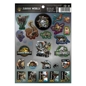 ジュラシック・ワールド 復活の大地 シール ショウワノート デコレーション 恐竜 新入学 祝い プレゼント