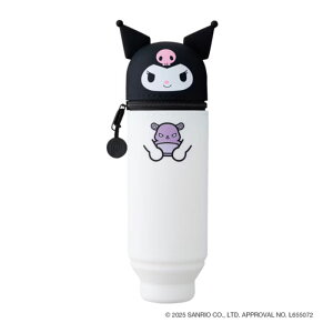 PuniLabo×サンリオキャラクターズ スタンドペンケース クロミちゃん 立つペンケース LIHIT LAB 小物入れ オシャレ プレゼント 限定