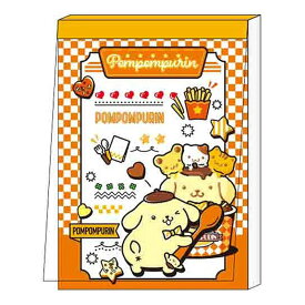メモミニ サンリオキャラクターズ ポムポムプリン 2柄 80枚 かわいい 日本製 限定 サンスター文具