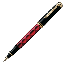 ペリカン スーベレーン R400 ローラーボールペン 赤縞 人気 高級 ギフト 名入れ無料 プレゼント 祝い