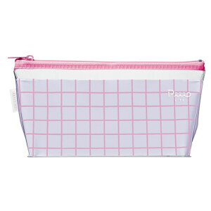 コクヨ ペンケース ピープライト フレッシュパープル スタメン文具 オシャレ クリア プレゼント 小物入れ 整理 収納 限定