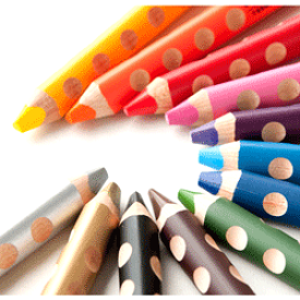 LYRA グルーヴトリプルワン 色鉛筆 三角軸 1本 極太軸 まんまるくぼみが指にピッタリフィット お絵描き 水彩 幼稚園 保育園 お試し プレゼント