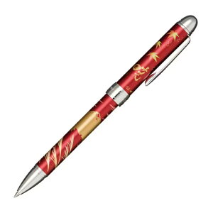 セーラー万年筆 優美蒔絵 複合筆記具 四季の富士 秋 多機能ペン 富士山 世界遺産 おみやげ プレゼント 名入れ不可