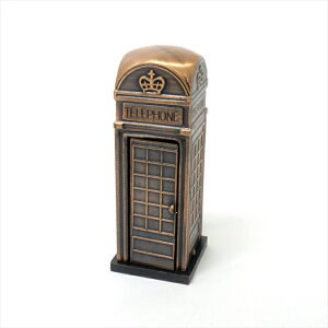 アンティーク鉛筆削り 電話ボックス ミニシャープナー レトロ コレクション プチギフト 文房具 プレゼント 置物