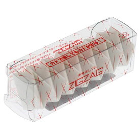 サンスター文具 多角消しゴム ジグザグ 45個のカド 細かな消し作業ができる