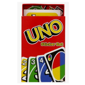 サンスター文具 ステッカーセット UNO 50周年 レトロ 限定 カードゲーム デコレーション