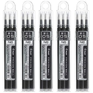 �p�C���b�g �t���N�V�����{�[���y���֐c �u���b�N 0.5mm 3�{���� LFBKRF30EF3B ×5�p�b�N ��������