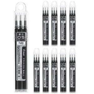 �p�C���b�g �t���N�V�����{�[���y���֐c �u���b�N 0.5mm 3�{���� LFBKRF30EF3B ×10�p�b�N ��������