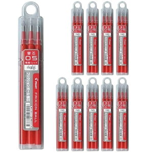 パイロット フリクションボールペン替芯 レッド 0.5mm 3本入り LFBKRF30EF3R × 10パック