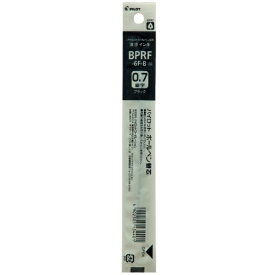 【まとめ買い】パイロット 油性ボールペン替芯 0.7mm 細字 ブラック BPRF-6F-B × 10本
