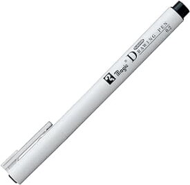 【まとめ買い3セット】　寺西化学 マジック 水性ペン ラッション ドローイングペン 0.2 MRDP-02-T1 黒