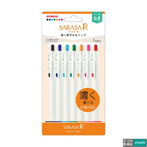 �[�u�� �W�F���{�[���y�� �T���TR JJS29-R1-7C-N �y0.4mm�z 7�F�Z�b�g ZEBRA SARASA R