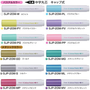 pCbg }[J[ W[XyCg SJP-20M y1.4mmzypXeJ[/^bNJ[z ېc S12F 1{ PILOT Juice Paint ubNm[g