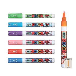 �O�H���M �����T�C���y�� �|�X�J �������� PC-3ML �׎� �C���N�S7�F MITSUBISHI Pencil POSCA POP �|�b�v �}�[�J�[