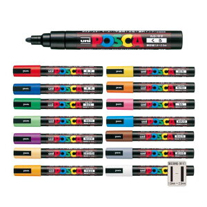 �O�H���M �����T�C���y�� �|�X�J PC-5M �����ېc �C���N�S15�F 1�{ MITSUBISHI Pencil POSCA POP �|�b�v �}�[�J�[