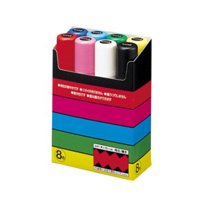 �O�H���M �����T�C���y�� �|�X�J PC-17K �ɑ��p�c 8�F�Z�b�g MITSUBISHI Pencil POSCA POP �|�b�v �}�[�J�[