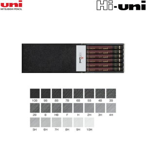 OHM nCj HU yF`10Bz dxS12 1_[X MITSUBISHI Pencil Hi-uni wZ  ׋ FM vP[X