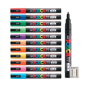 OHM TCy |XJ PC-3M ׎ېc CNS12F 1{ MITSUBISHI Pencil POSCA POP |bv }[J[