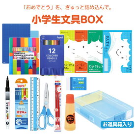 小学生 文具セット お道具箱付き ブルー 学用品 鉛筆 色鉛筆 クーピー 消しゴム はさみ 定規 下敷き ノート 連絡帳 自由帳 国語 算数 小学校 入学準備 新学期 進級 入学祝い 誕生日 プレゼント【メール便不可】