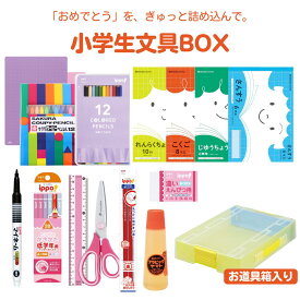小学生 文具セット お道具箱付き パープル 学用品 鉛筆 色鉛筆 クーピー 消しゴム はさみ 定規 下敷き ノート 連絡帳 自由帳 国語 算数 小学校 入学準備 新学期 進級 入学祝い 誕生日 プレゼント【メール便不可】