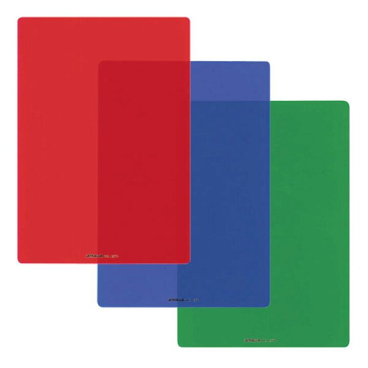 楽天市場 ａ４色透明下敷き 無地 メール便可 M便 1 5 文具王のｏｓｋ