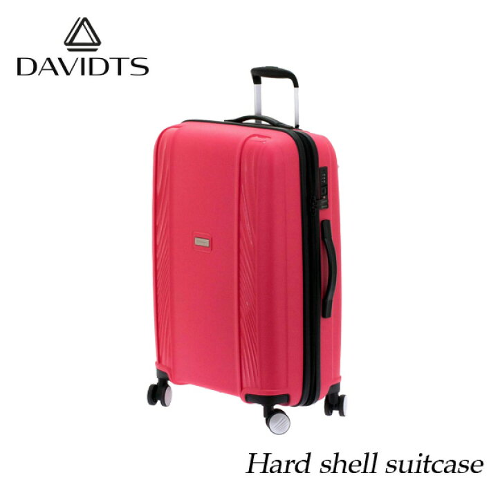 楽天市場 スーツケース おしゃれ かわいい Mサイズ 57l ピンク キャリーケース キャリーバッグ ビジネス 出張 旅行 ハード キャビンケース メンズ レディース 人気 疲れにくい ブランド Davidts 送料無料 Gwtravel D19 メール便不可 文具王のｏｓｋ