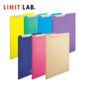 【お取寄】 クリップファイル a4 CUBE FIZZ クリップファイル バインダー シンプル コピー用紙20枚 薄型 軽量 リヒトラブ 【メール便可】 [M便 1/2]