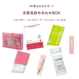 【訳あり福袋】文房具 収納 アウトレット 詰め合わせ 5点以上 大学生 社会人 オフィス ボールペン バインダー ノート ルーズリーフ クリップファイル 収納ラック 小物入れ 新品未使用 お得【メール便不可】