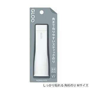 コクヨ グルースティックのり GLOO しっかり貼れる 角形のり Mサイズ タ-G302-1P 角までぬりやすい 転がりにくい