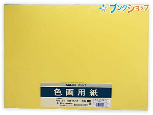 マルアイ 色画用紙 四ッ切 (390mm×540mm) 5枚入り Pエ-N42C クリーム いろがようし 工作 工作紙 図面 工作 版画 ポスター 台紙 表紙 アート用品 画材用紙 コレクション画材 ポスター パンフレット