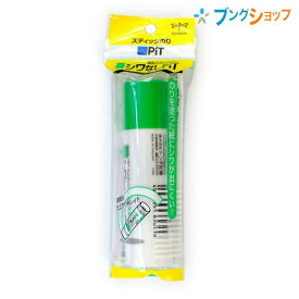 トンボ鉛筆 固形のり シワなしピットGパック シワが出にくい 仕上がり綺麗 貼り直しや位置合わせが出来る クラフトワーク アルコール成分 HCA-132 事務接着