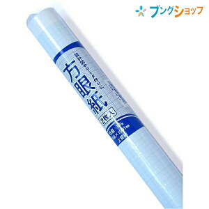 マルアイ 模造紙 B1上質方眼紙 2枚巻き マキ-901 工作紙 図面 工作 版画 ポスター 台紙 表紙 細かい図表 データ作り 設計図 1mm方眼用紙 アート用品 画材用紙