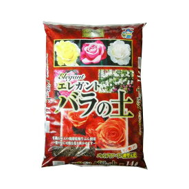 あかぎ園芸 エレガント バラの土 14L 4袋 1491411 4549081705177