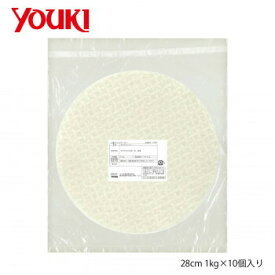 YOUKI ユウキ食品 L盤ライスペーパー/直径28cm 1kg×10個入り 218975