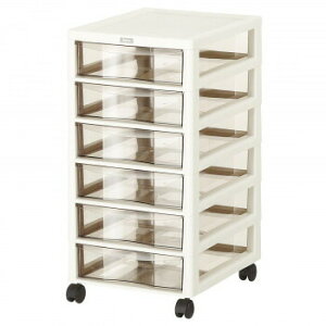 収納ケース アプロス B4深型6段 AP-B4-F6 アイボリー・IV 4528302155335