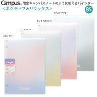 コクヨ キャンパス 限定 ポジティブ&リラックス ノートのように使えるバインダー 2×2リング ル-NP704-L3…