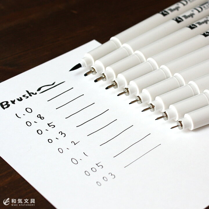 楽天市場 寺西化学 ラッション ドローイングペン 単品 Rushon Drawing Pen 文房具の和気文具