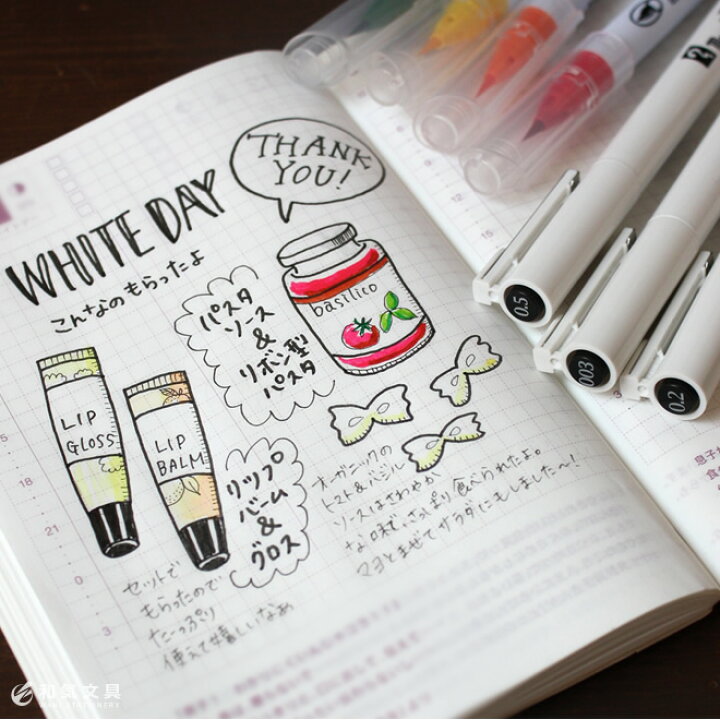 楽天市場 寺西化学 ラッション ドローイングペン 単品 Rushon Drawing Pen 文房具の和気文具