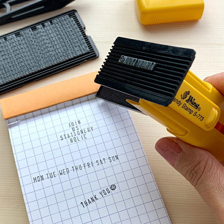 楽天市場】シャイニー Shiny DIY SET ハンディースタンプ（自作 